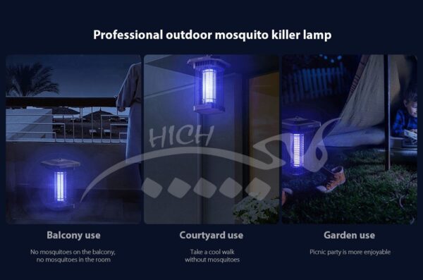 چراغ حشره کش بیسوس Baseus Pavilion Courtyard Mosquito Killer ACMWD-TA01 CN Plug