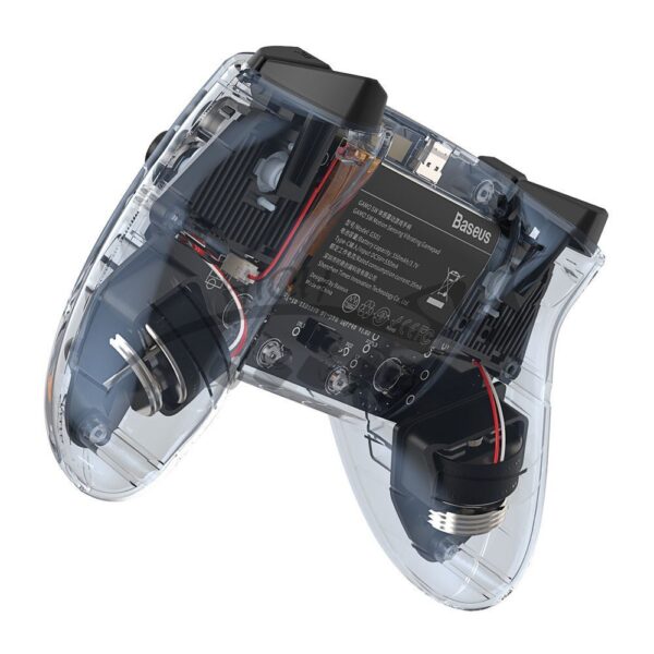 دسته بازی بیسوس Baseus SW Motion Sensing Vibrating Gamepad Transparent GMSWA-01