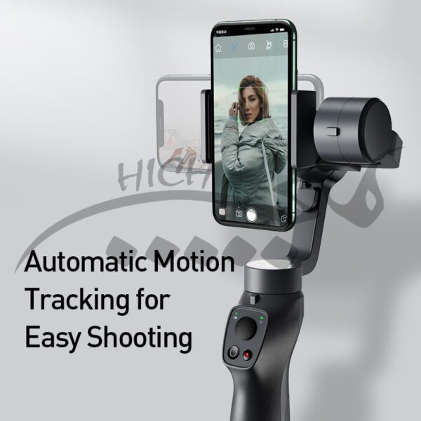 لرزشگیر دوربین Baseus Control Smartphone 3-Axis Handheld Gimbal Stabilizer