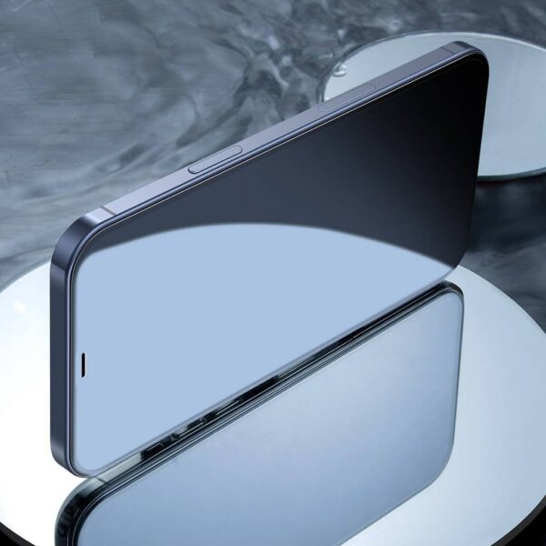 پک 2تایی محافظ صفحه شیشه ای تمام صفحه بیسوس آیفون Apple iPhone 12 Pro Max Baseus SGAPIPH67N-KA01
