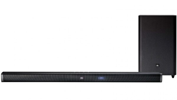 ساندبار جی بی ال JBL Bar 2.1 Channel Soundbar With Wireless Subwoofer توان 300 وات